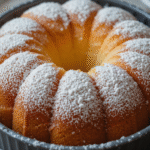 Easy gâteau de Savoie cooling in pan